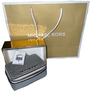 Michael Kors Glitter Mini Traveling Pill Box Pill Case